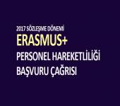 Erasmus+ Personel Hareketliliği Başvuru Çağrısı