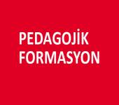 2017-2018 Pedagojik Formasyon Bahar Dönemi Duyurusu