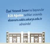 Güzel Sanatlar Fakültesi Özel Yetenek Sınavı