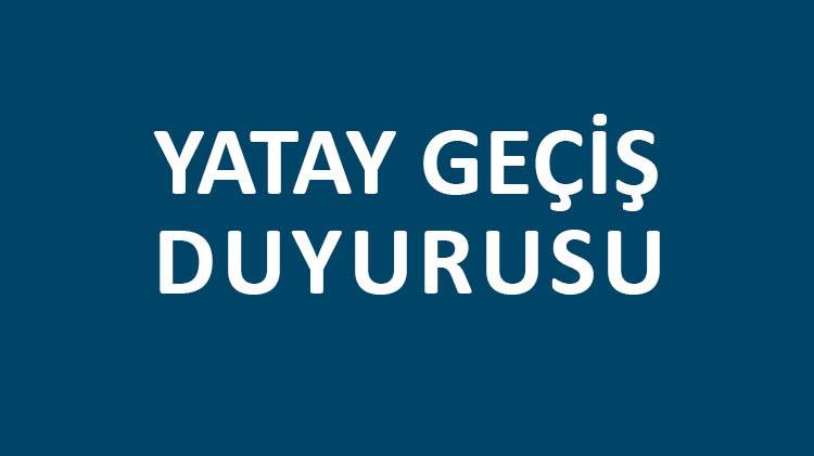 Yatay Geçiş Güz Dönemi Duyurusu